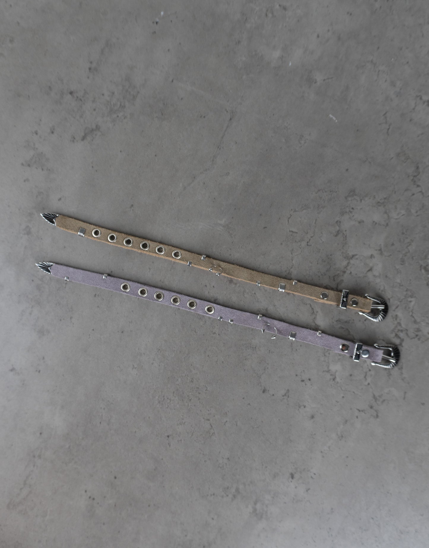 "PURPLE SUEDE" Belt Bracelet