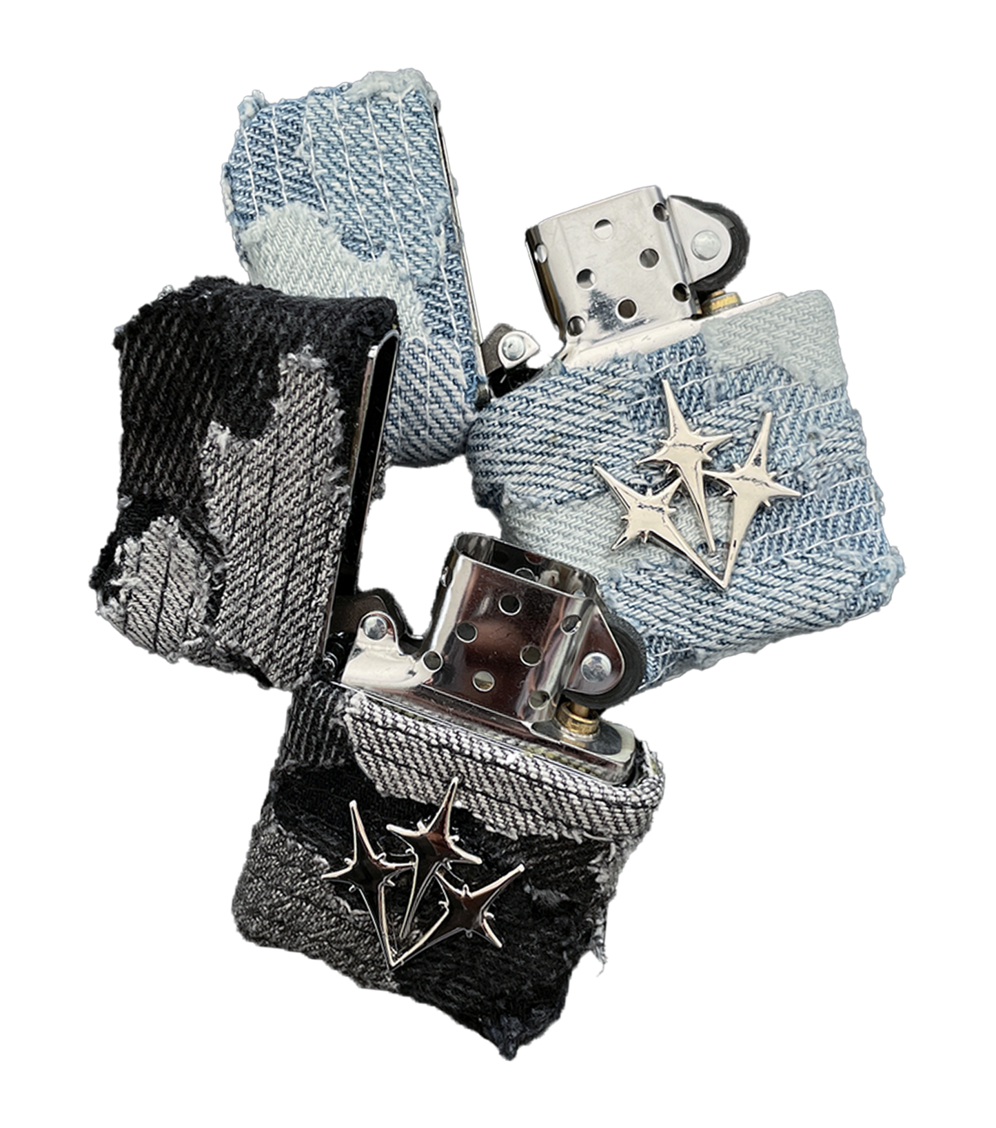 "BLUE CAMO" Zippo Lighter