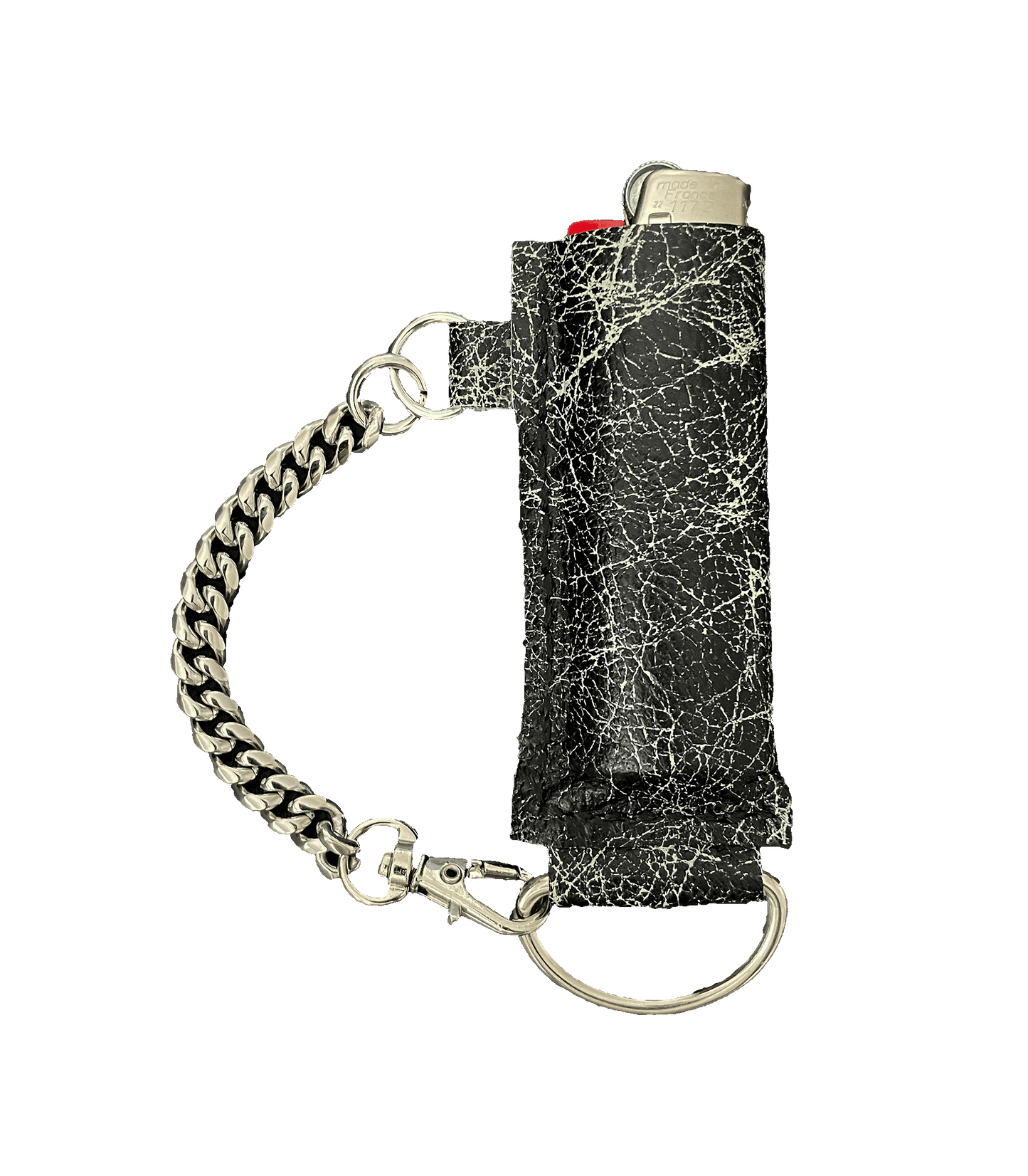 "CRACKED" BIC LIGHTER SLEEVE