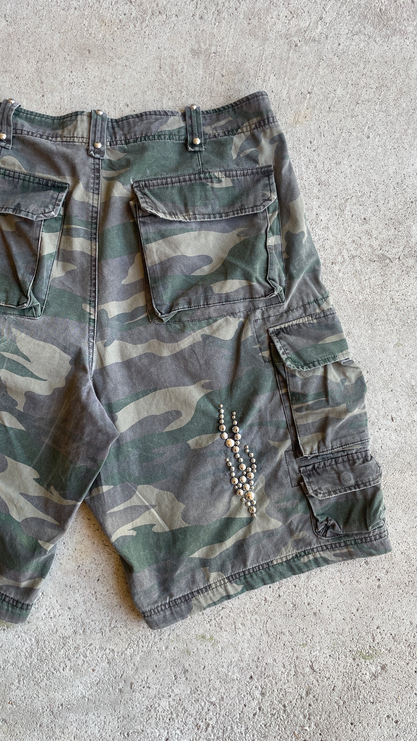 "CAMO FLAME" Shorts