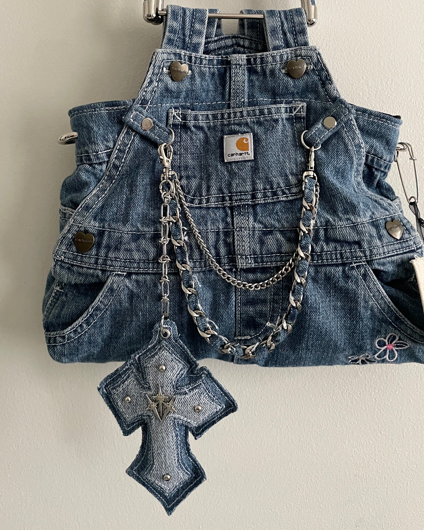 "GODDESS" Cross Bag Charm