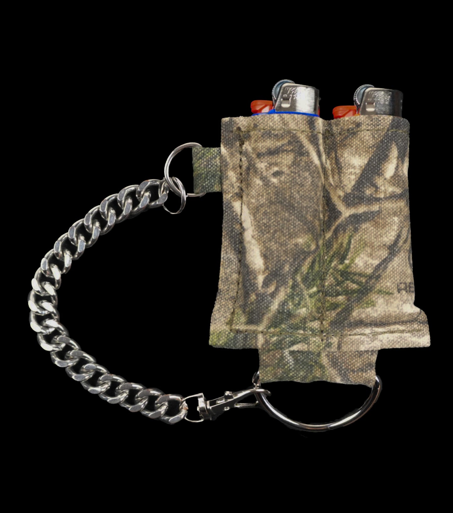 "REALTREE" Double BIC Lighter Case