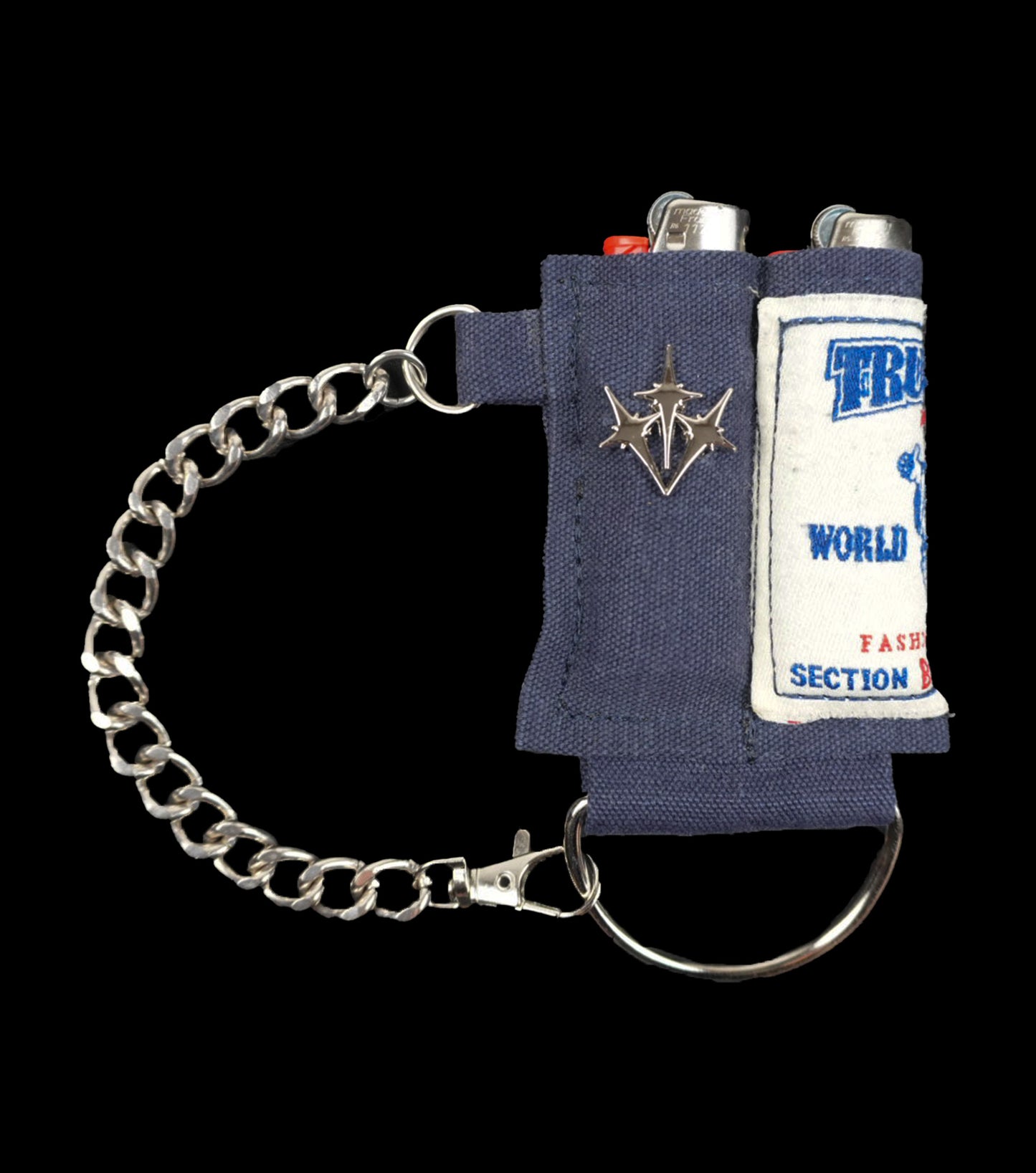 "TRUE RELIGION" Double BIC Lighter Case