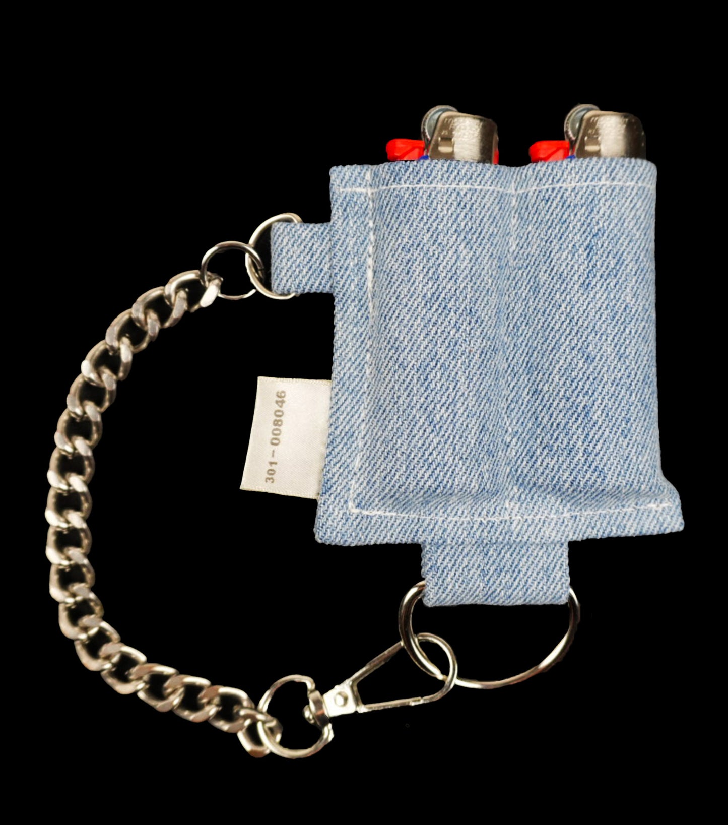"TRUE RELIGION" Double BIC Lighter Case