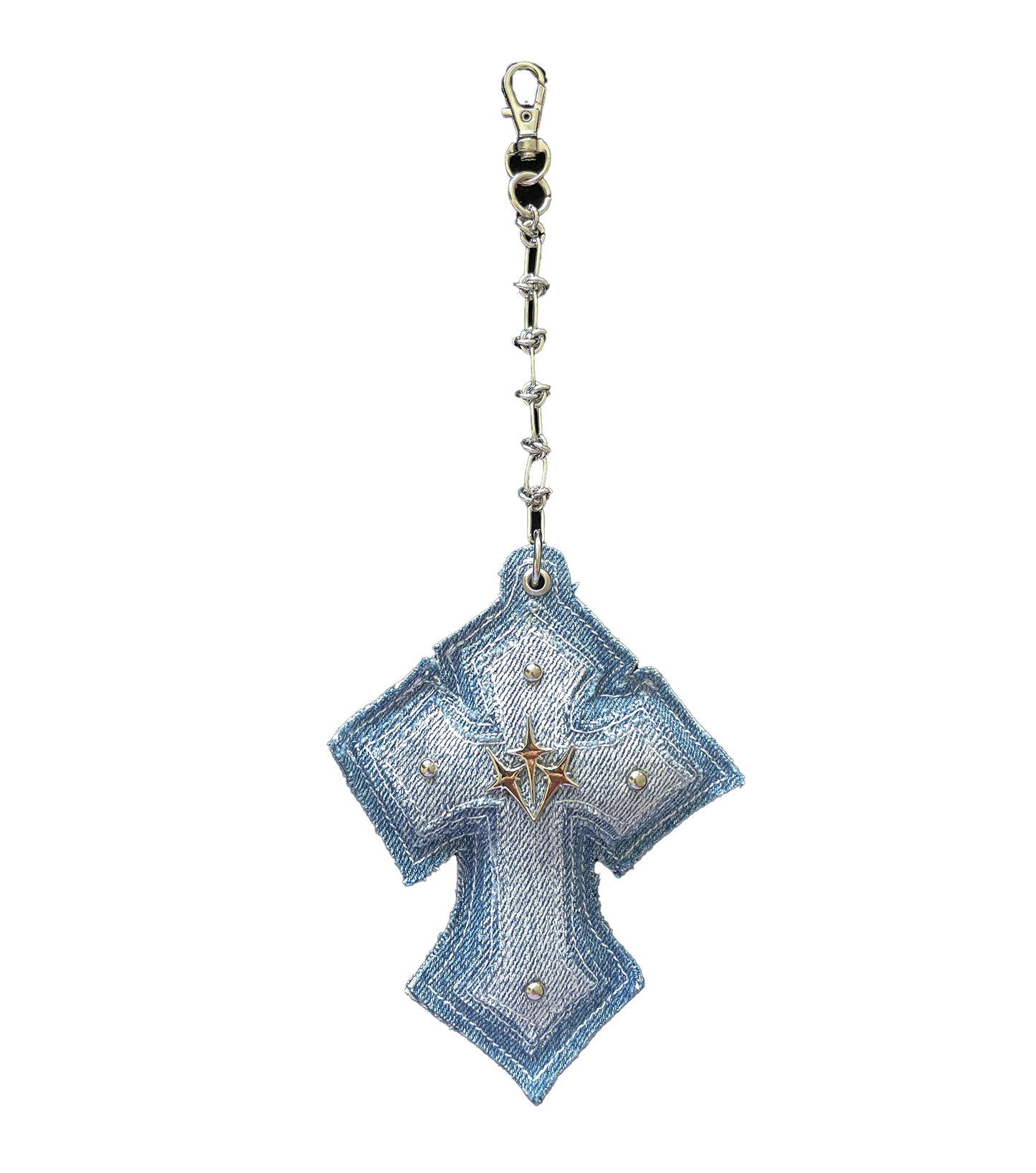 "GODDESS" Cross Bag Charm
