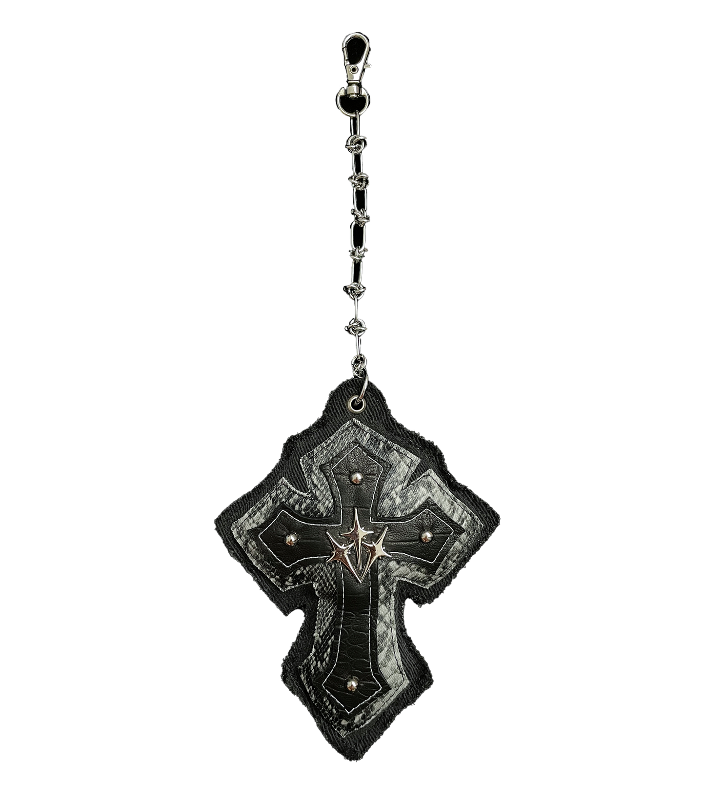 "FIXION" Cross Bag Charm