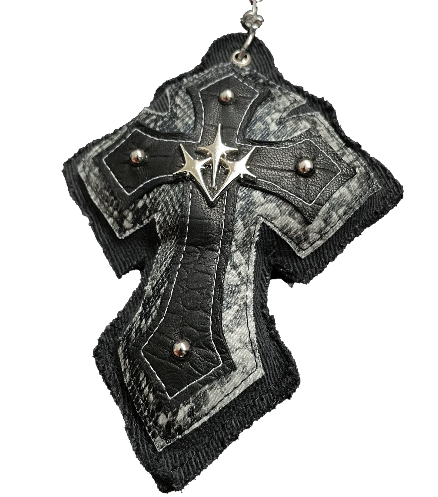 "FIXION" Cross Bag Charm