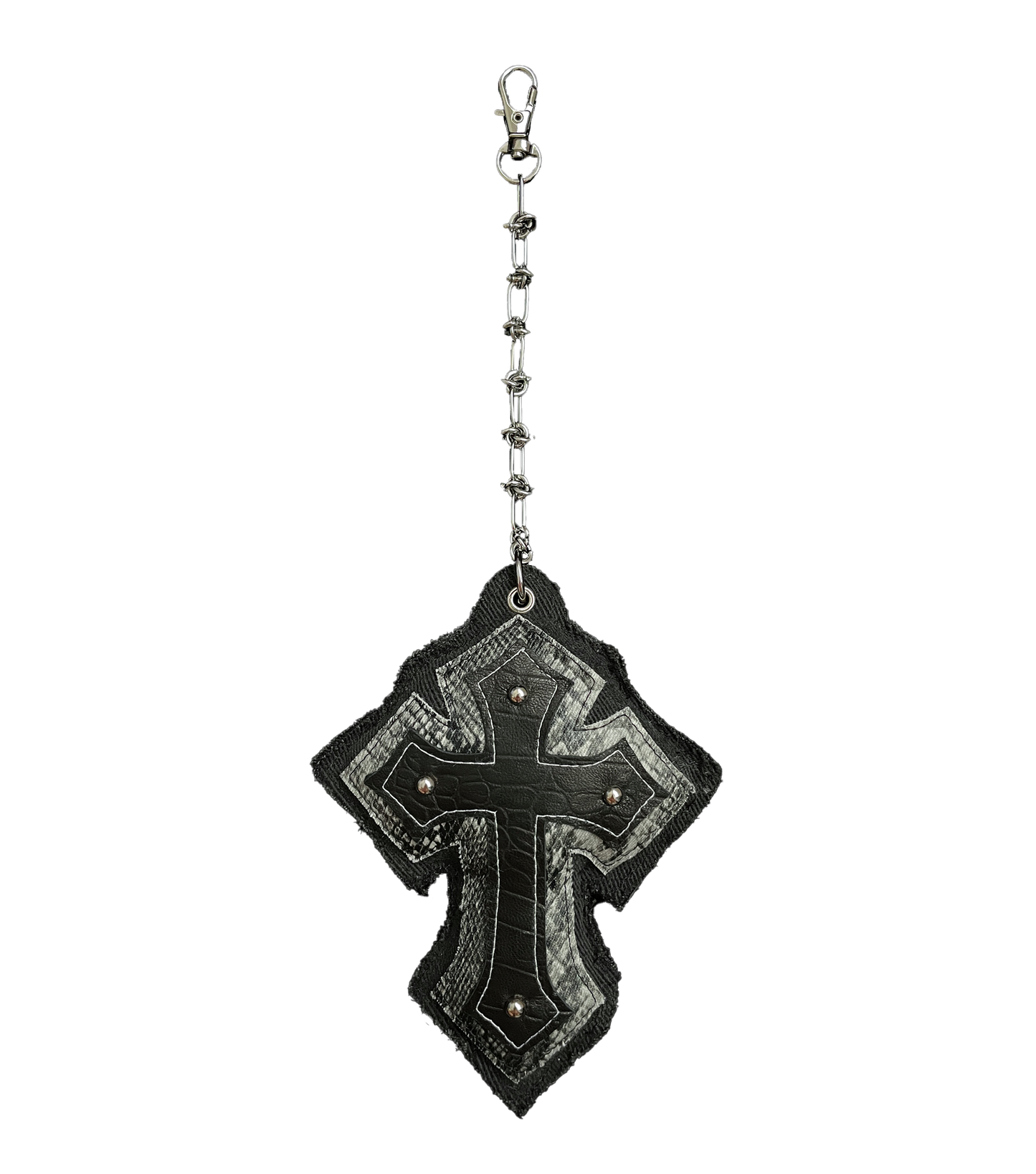 "FIXION" Cross Bag Charm