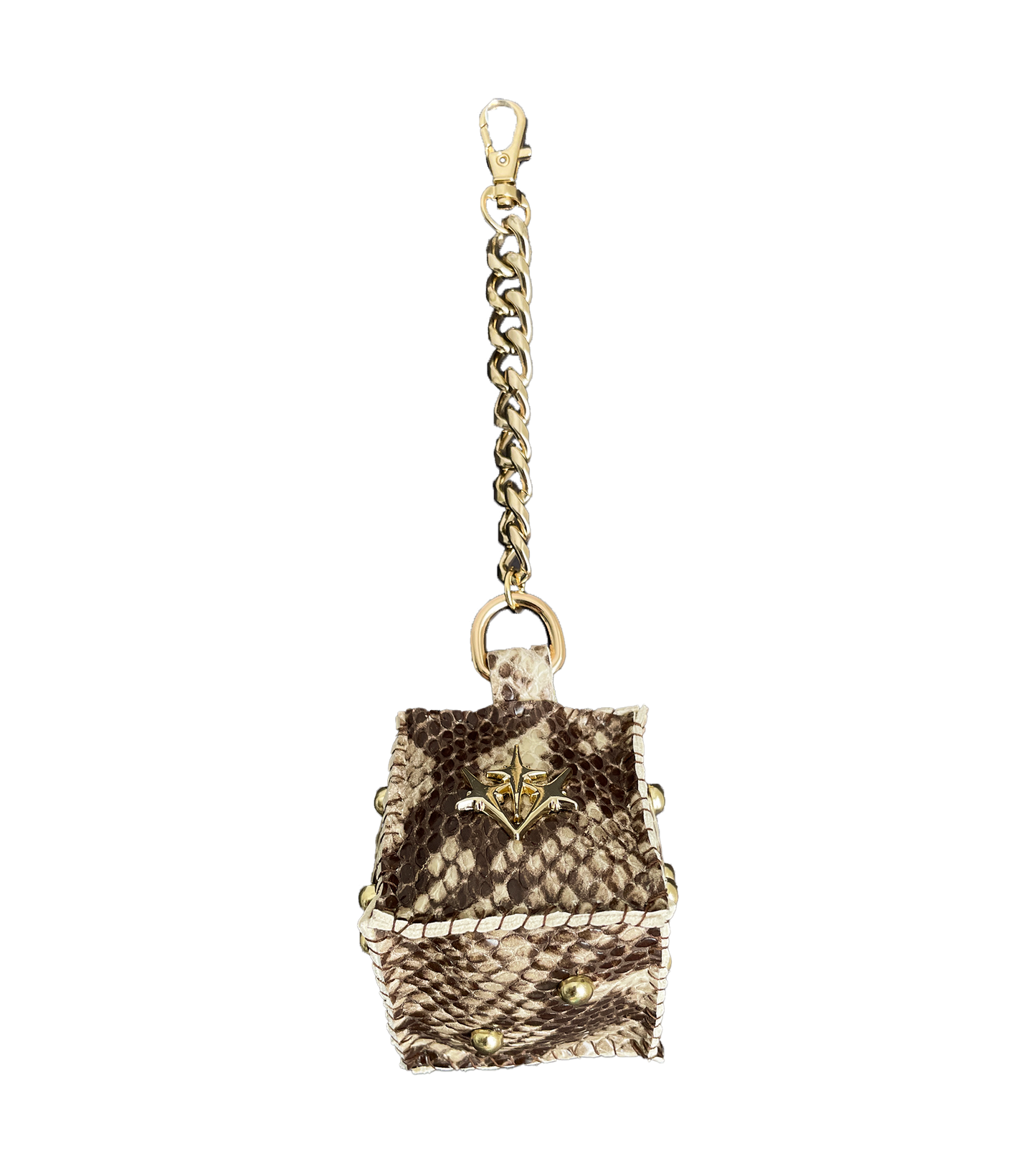 "REPTILIAN" Dice Bag Charm