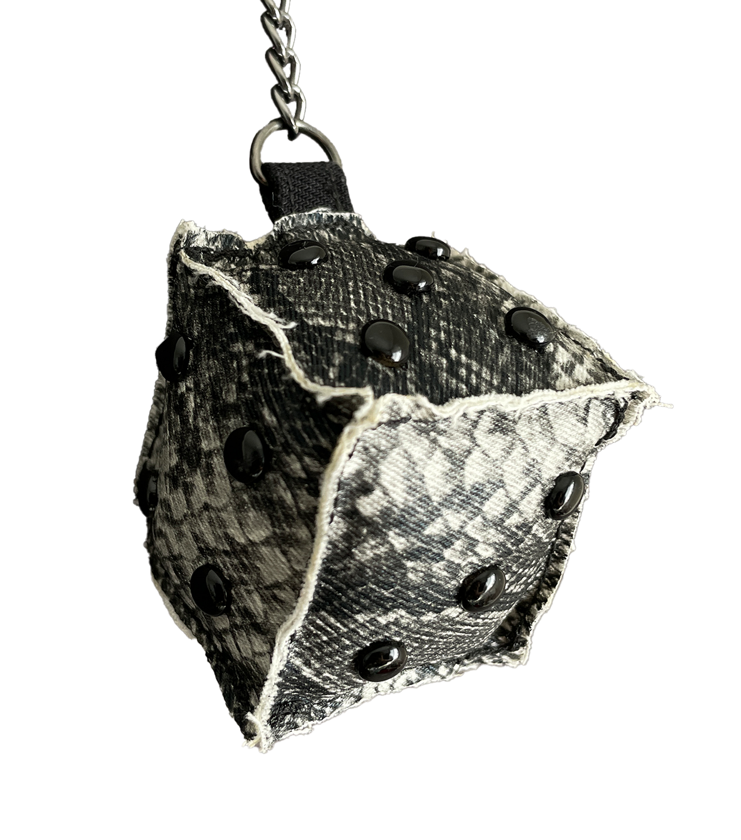 "SNAKESKIN" Dice Bag Charm