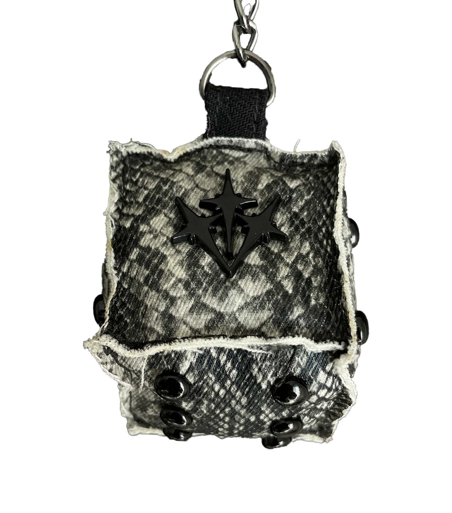 "SNAKESKIN" Dice Bag Charm