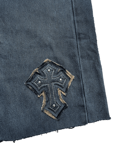"FAITH" Levis 501 Baggy Jorts