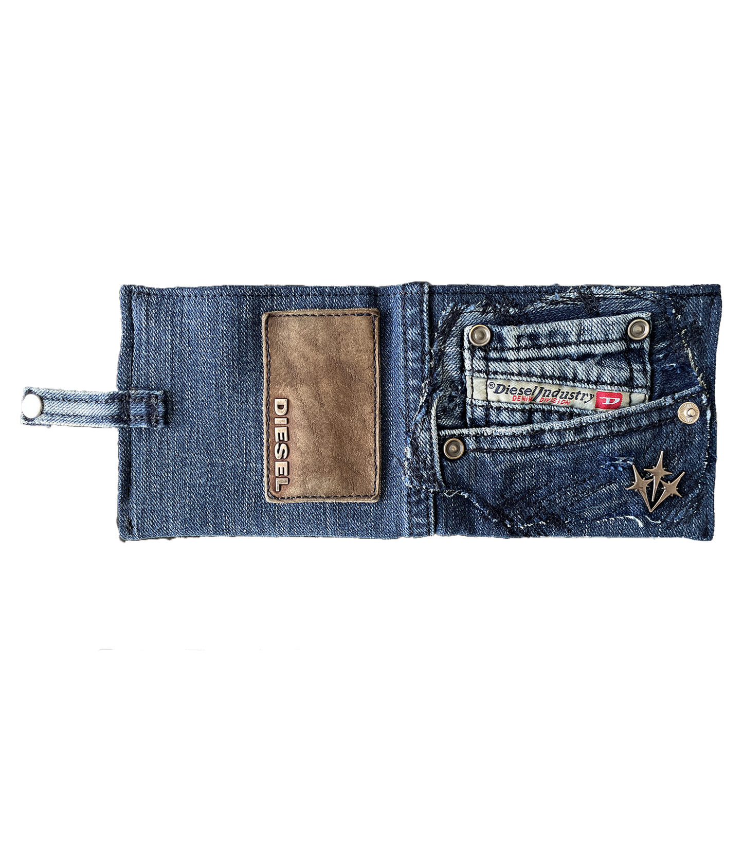 "DIESEL" Denim Bifold Wallet