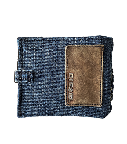 "DIESEL" Denim Bifold Wallet
