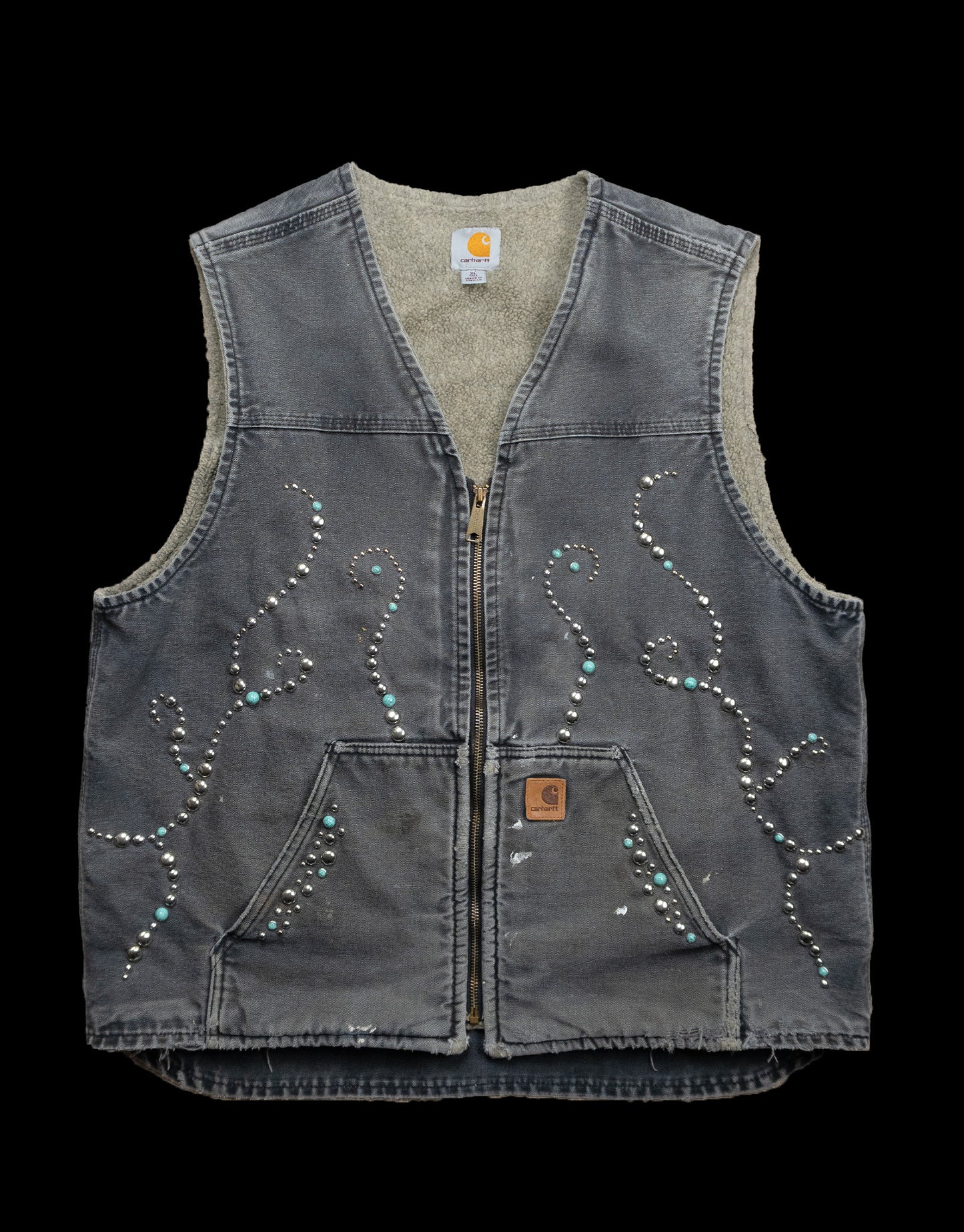 "WAVY" Carhartt Studded Vest