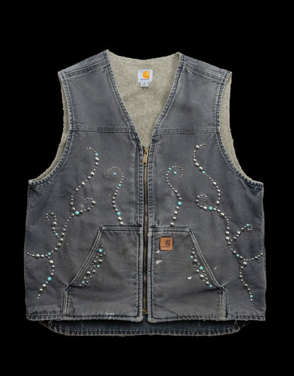 "WAVY" Carhartt Studded Vest