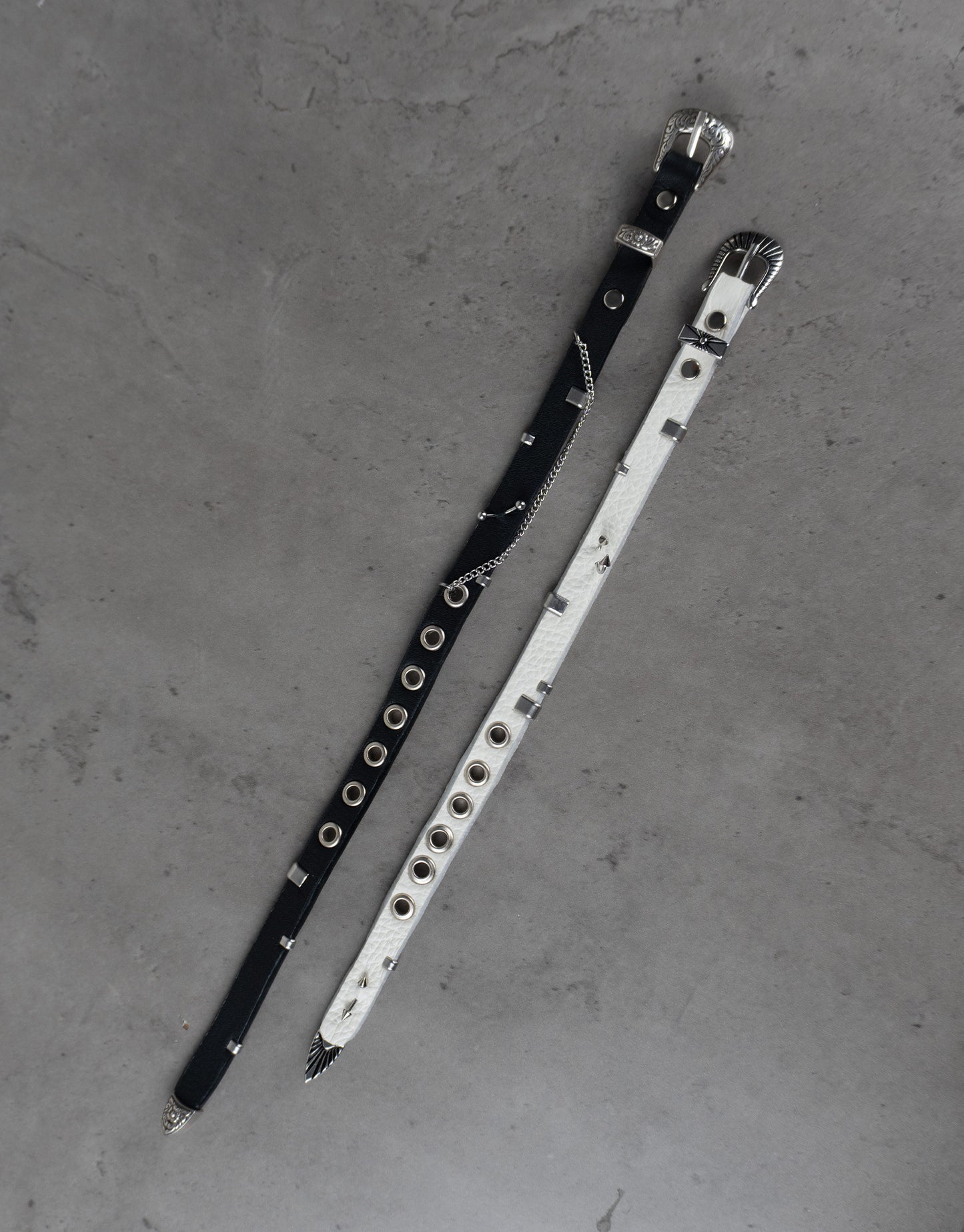 "WHITE" Belt Bracelet