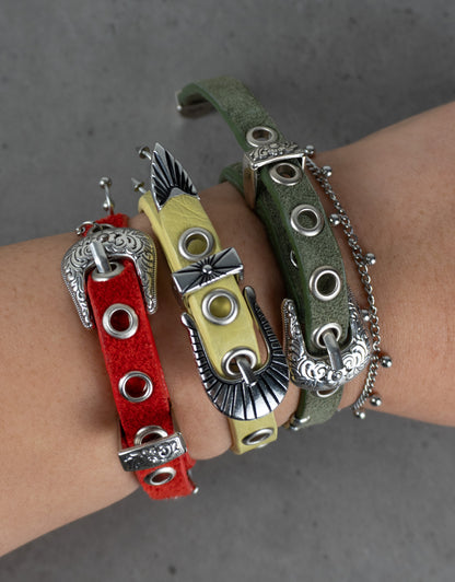 "YELLOW" Belt Bracelet