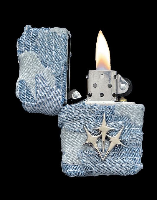 "BLUE CAMO" Zippo Lighter