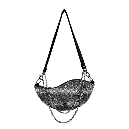 "SNAKESKIN" Luna Handbag