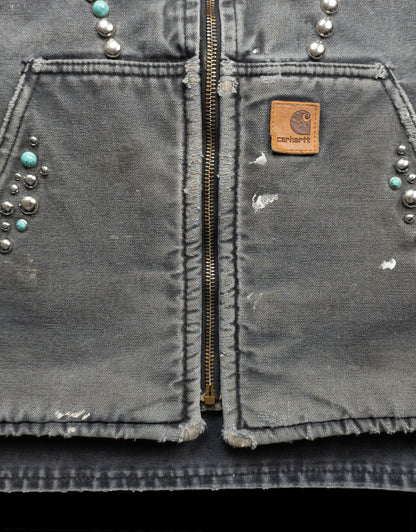 "WAVY" Carhartt Studded Vest