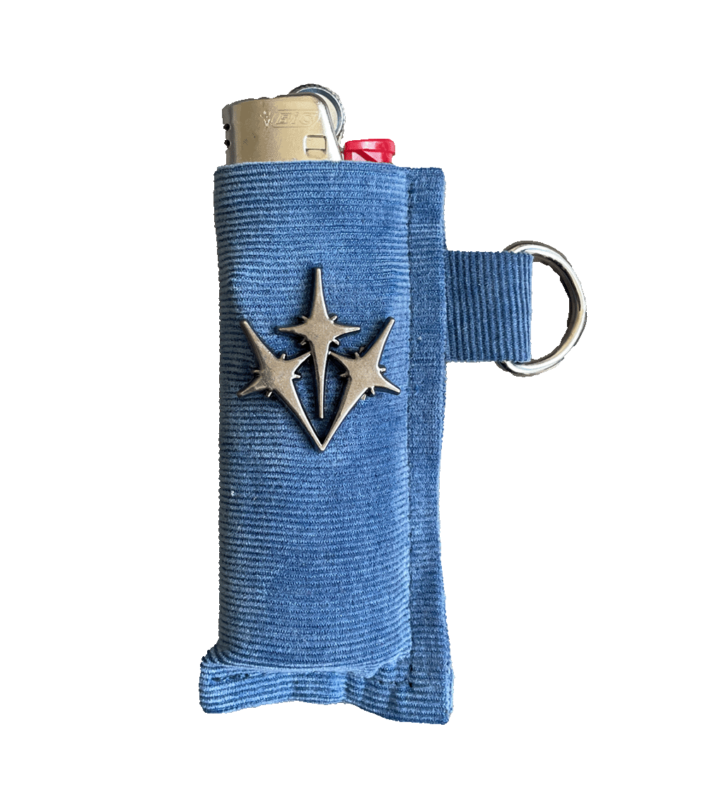 "BLUES" BIC LIGHTER SLEEVE