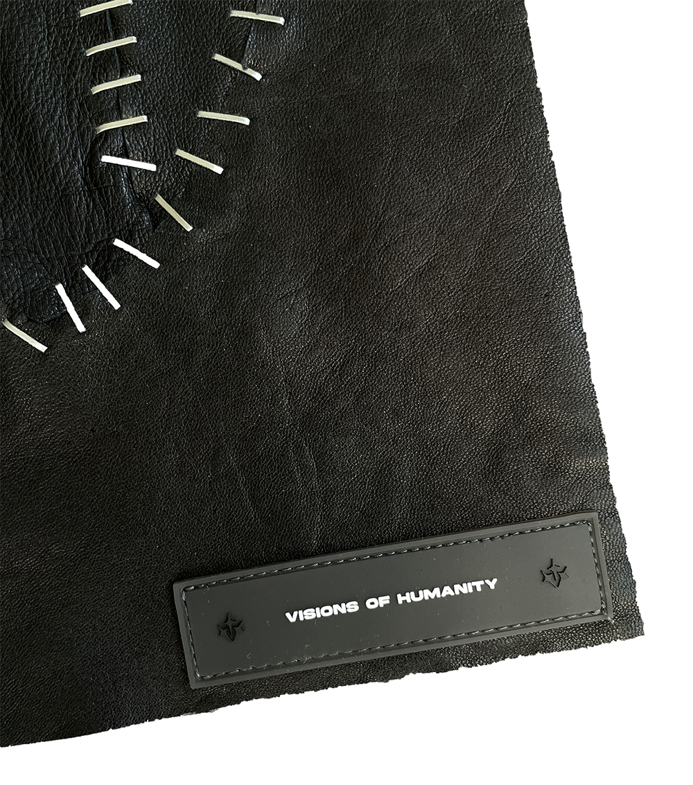 "KINTSUGI" Leather Bandana