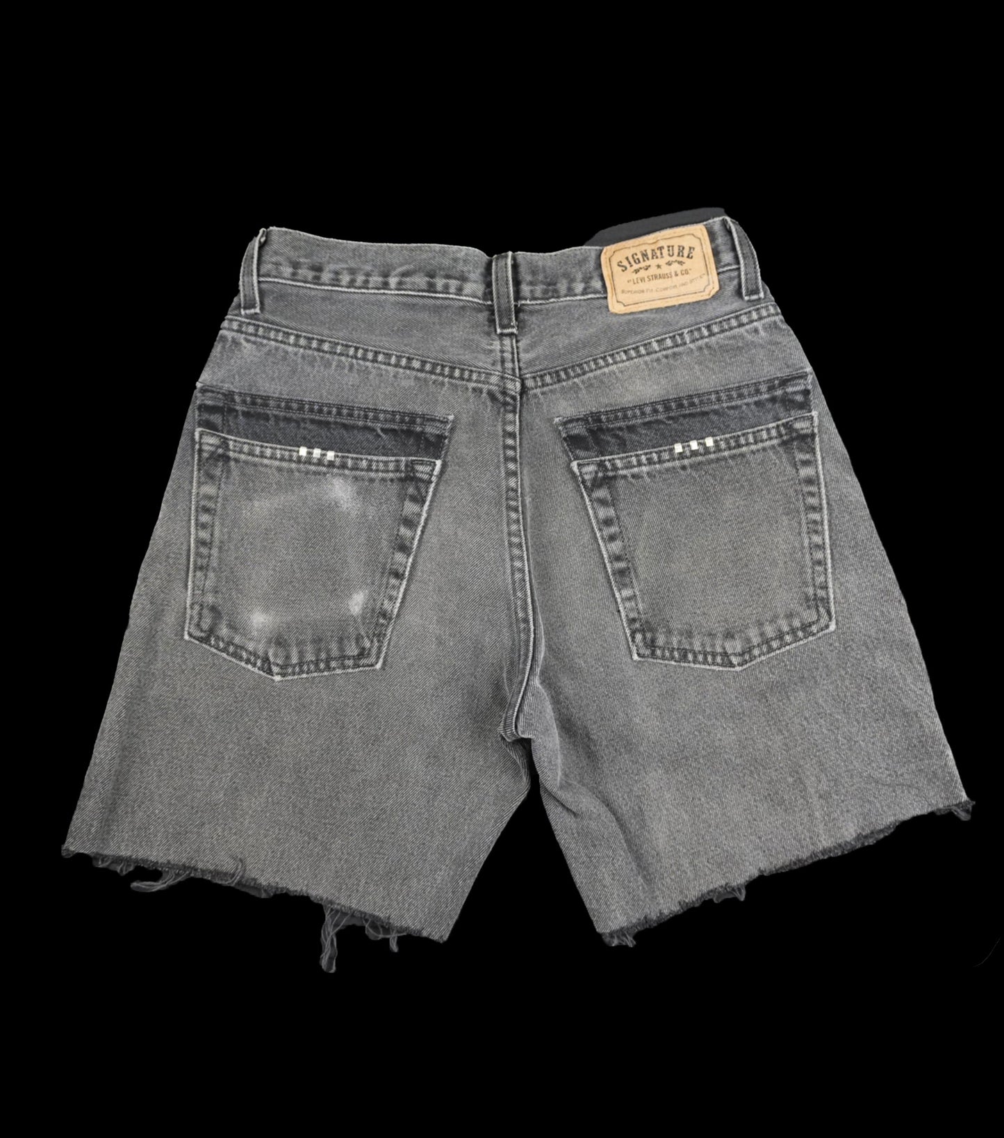 "OH BABY" Denim Shorts