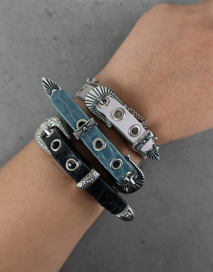 "BLUE" Belt Bracelet