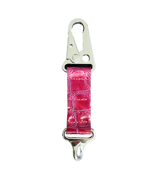 "HOT PINK" CARABINER KEYCHAIN