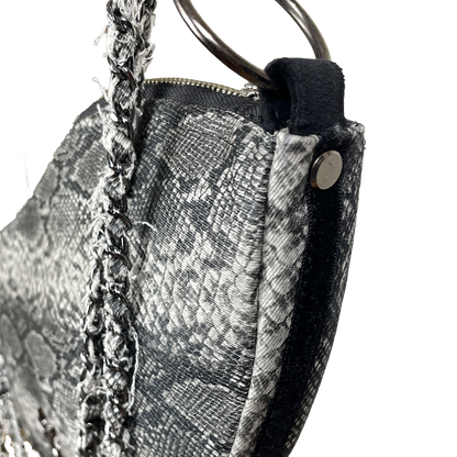 "SNAKESKIN" Luna Handbag