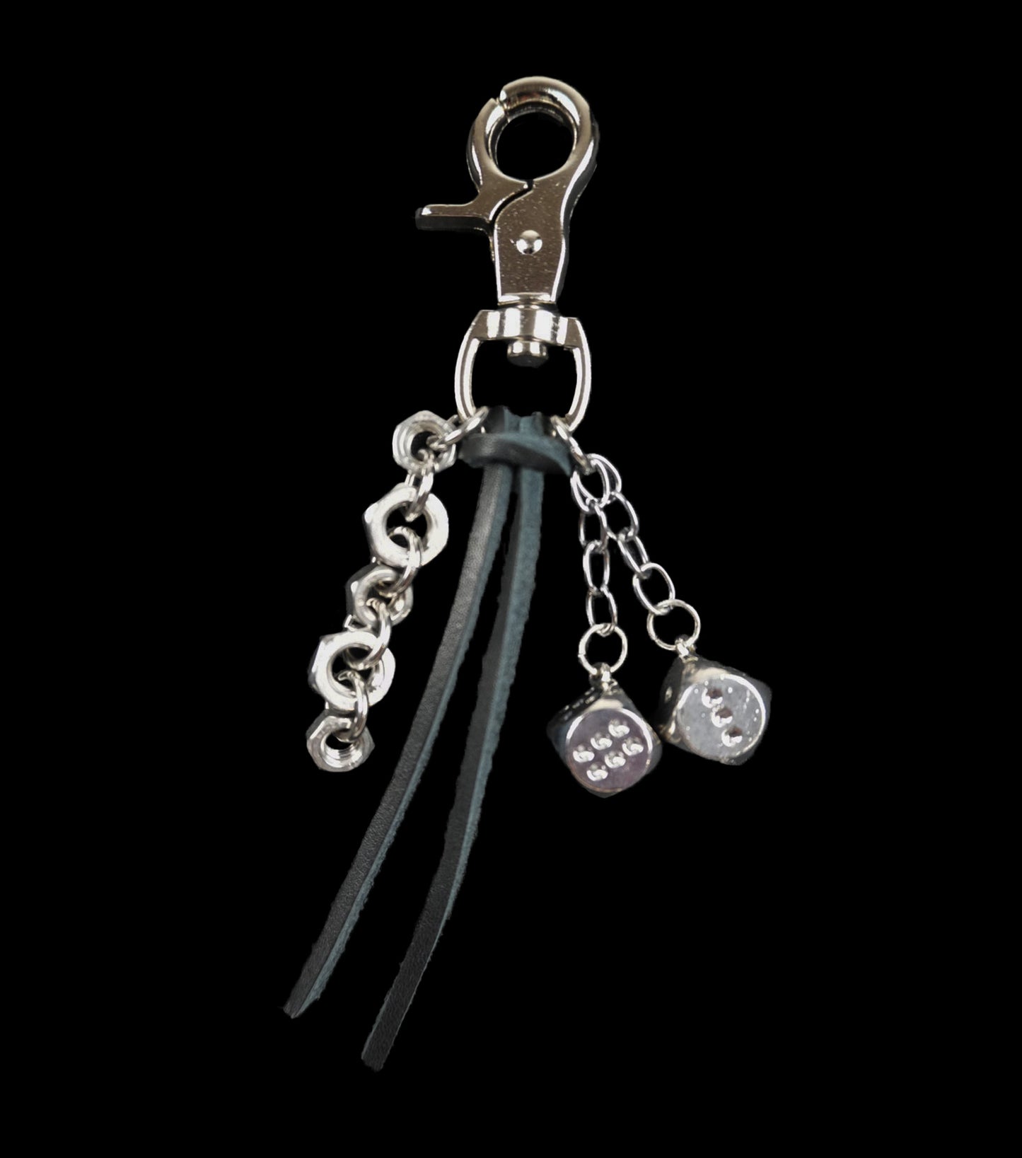 "CHROME" Bag Charm