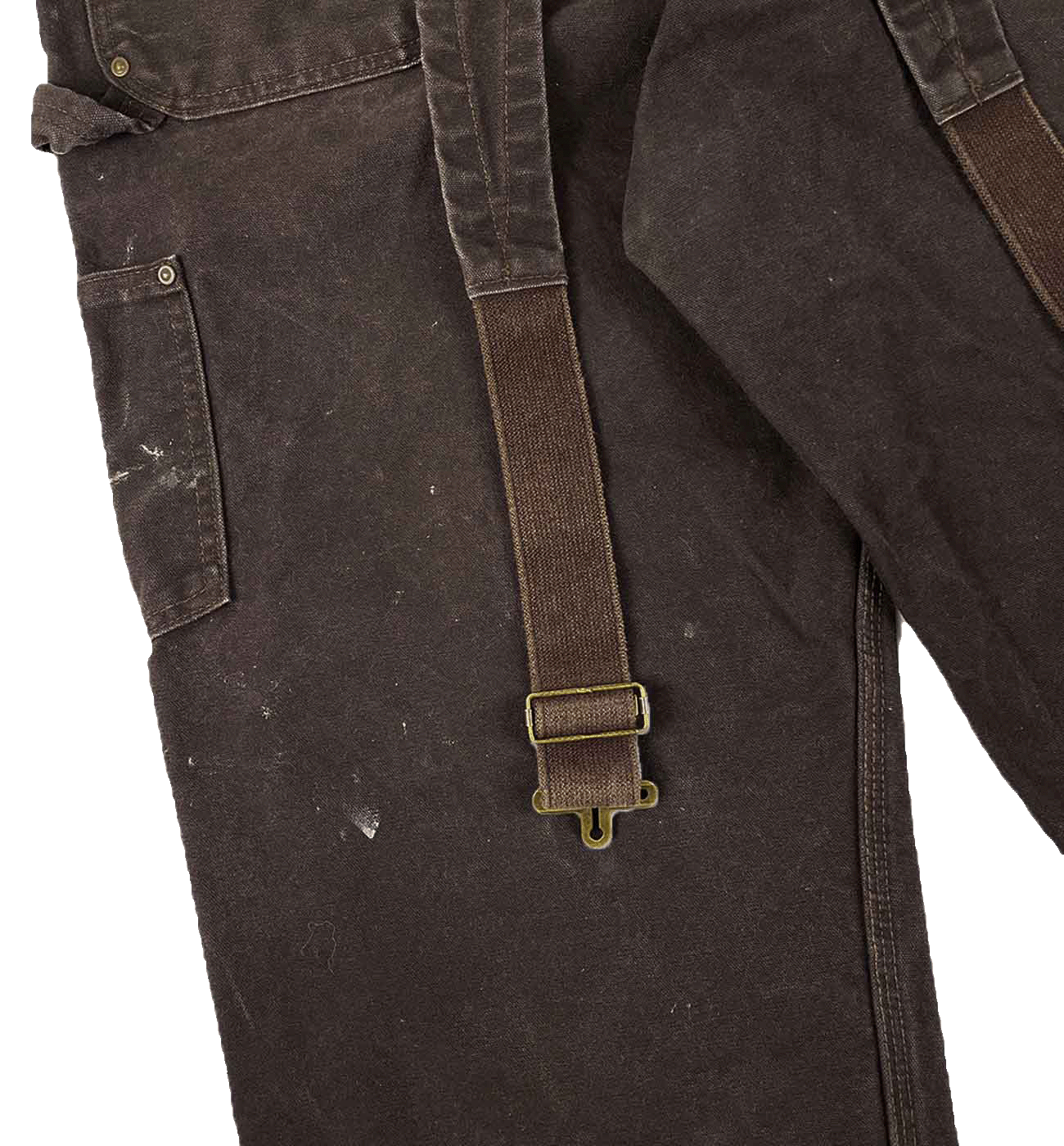 "NOT AT WORK" CARHARTT OVERALL PANTS
