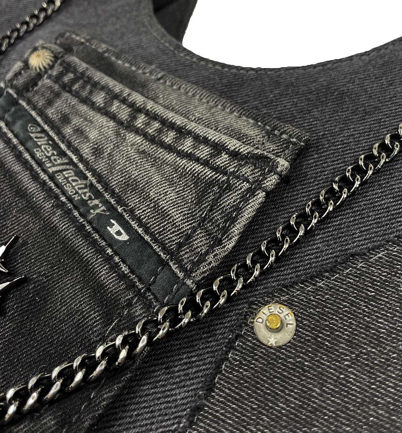 "LIVING IN DIESEL'S WORLD" TORO HANDBAG
