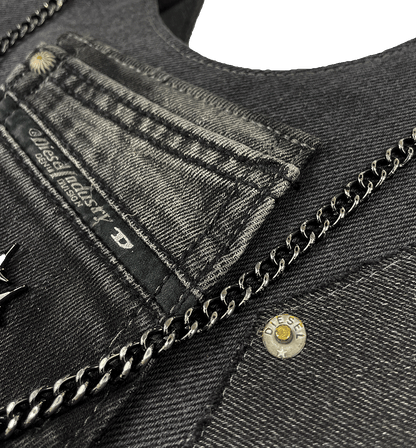"LIVING IN DIESEL'S WORLD" TORO HANDBAG