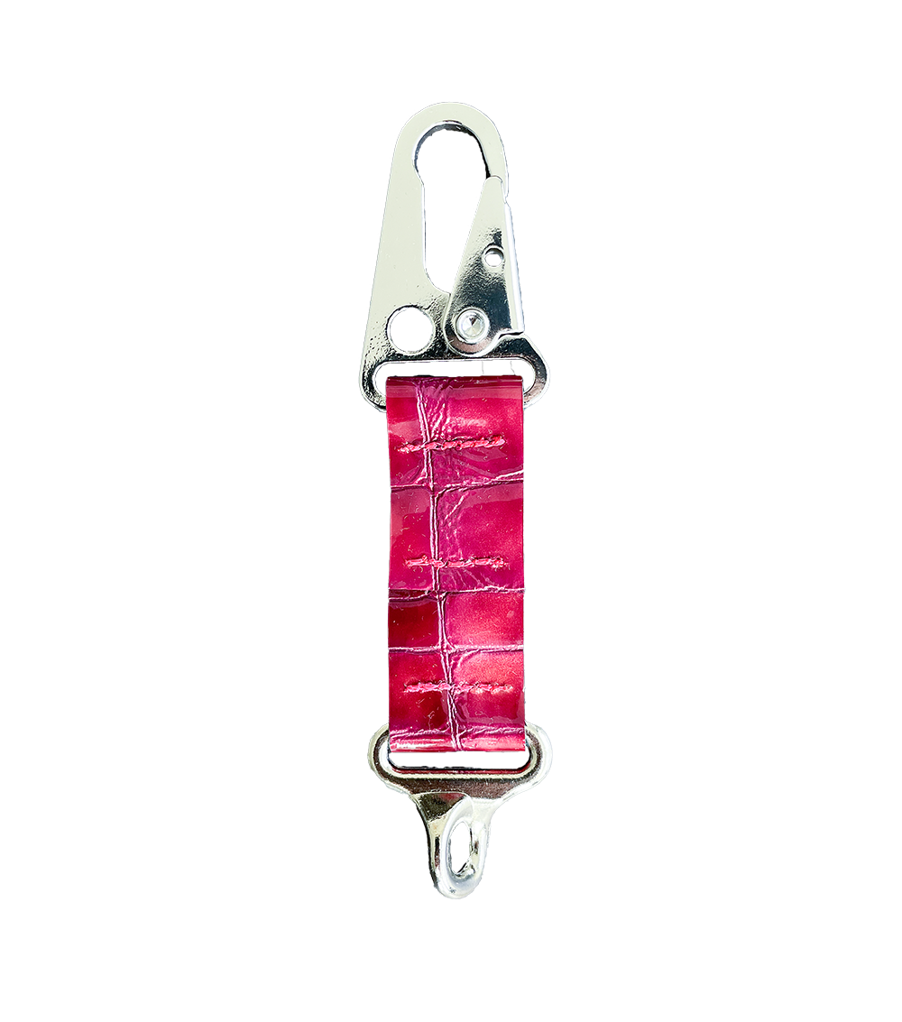 "HOT PINK" CARABINER KEYCHAIN