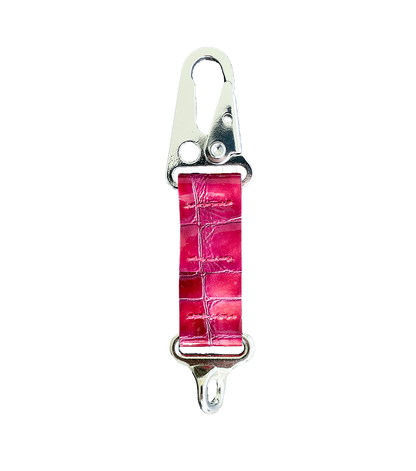 "HOT PINK" CARABINER KEYCHAIN