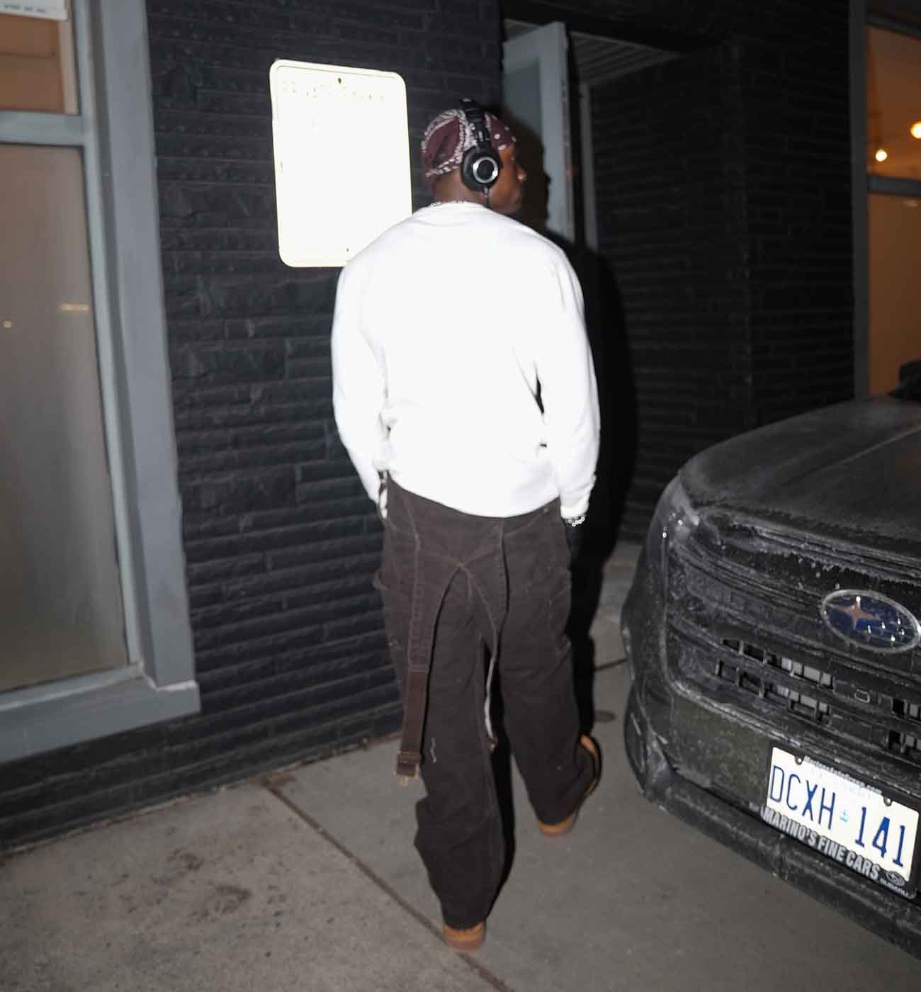"NOT AT WORK" CARHARTT OVERALL PANTS