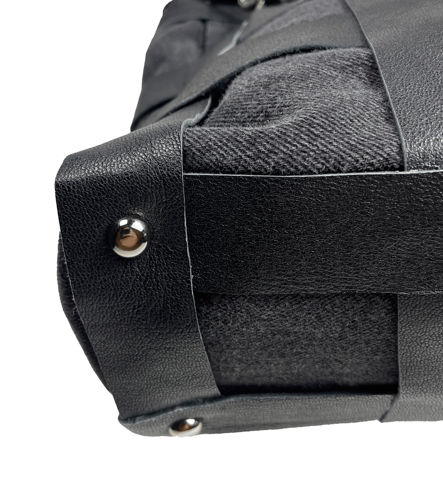 "DARK SHADOW" OUROBOROS WEAVED TOTE BAG