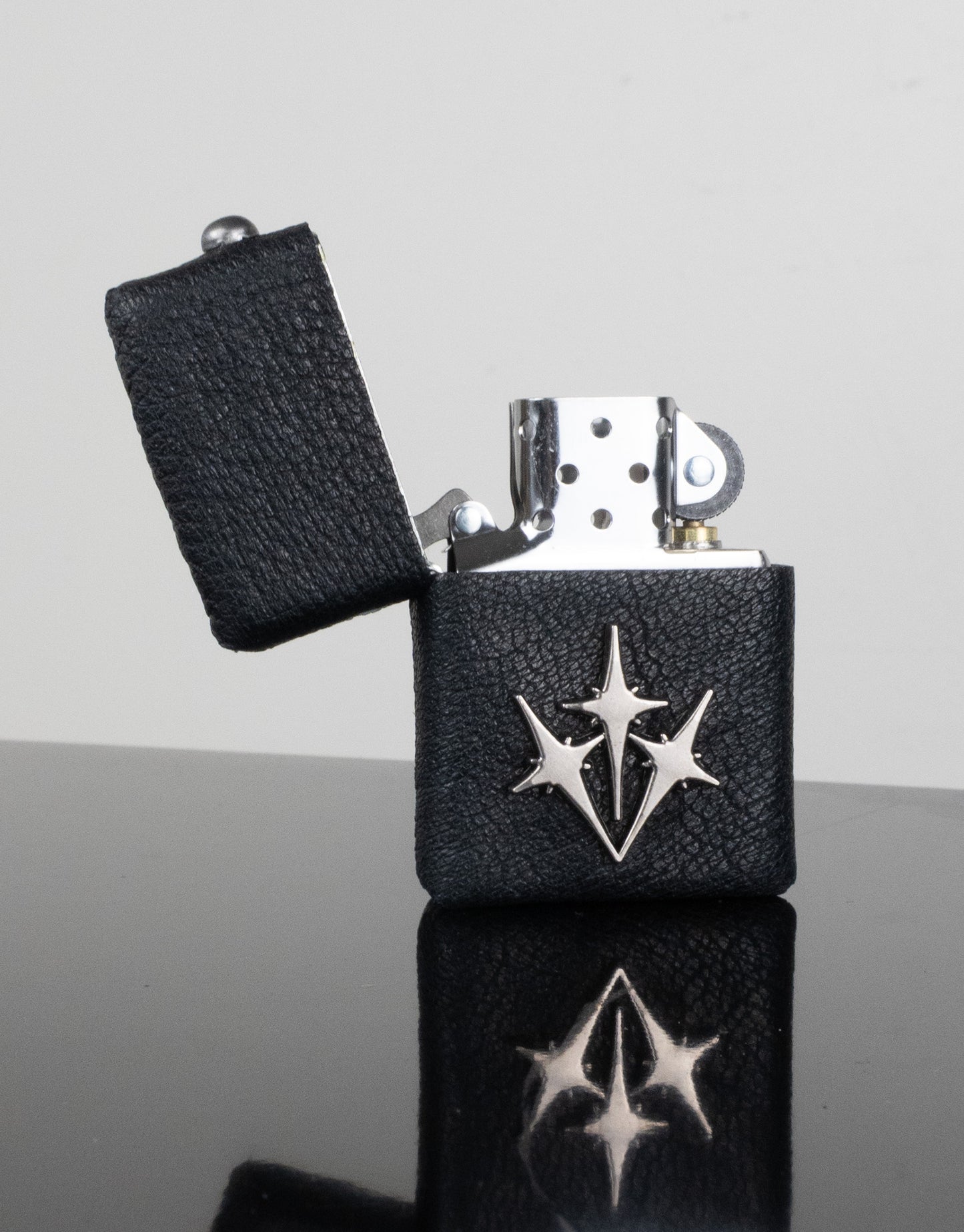 "PEBBLED BLACK" ZIppo Lighter