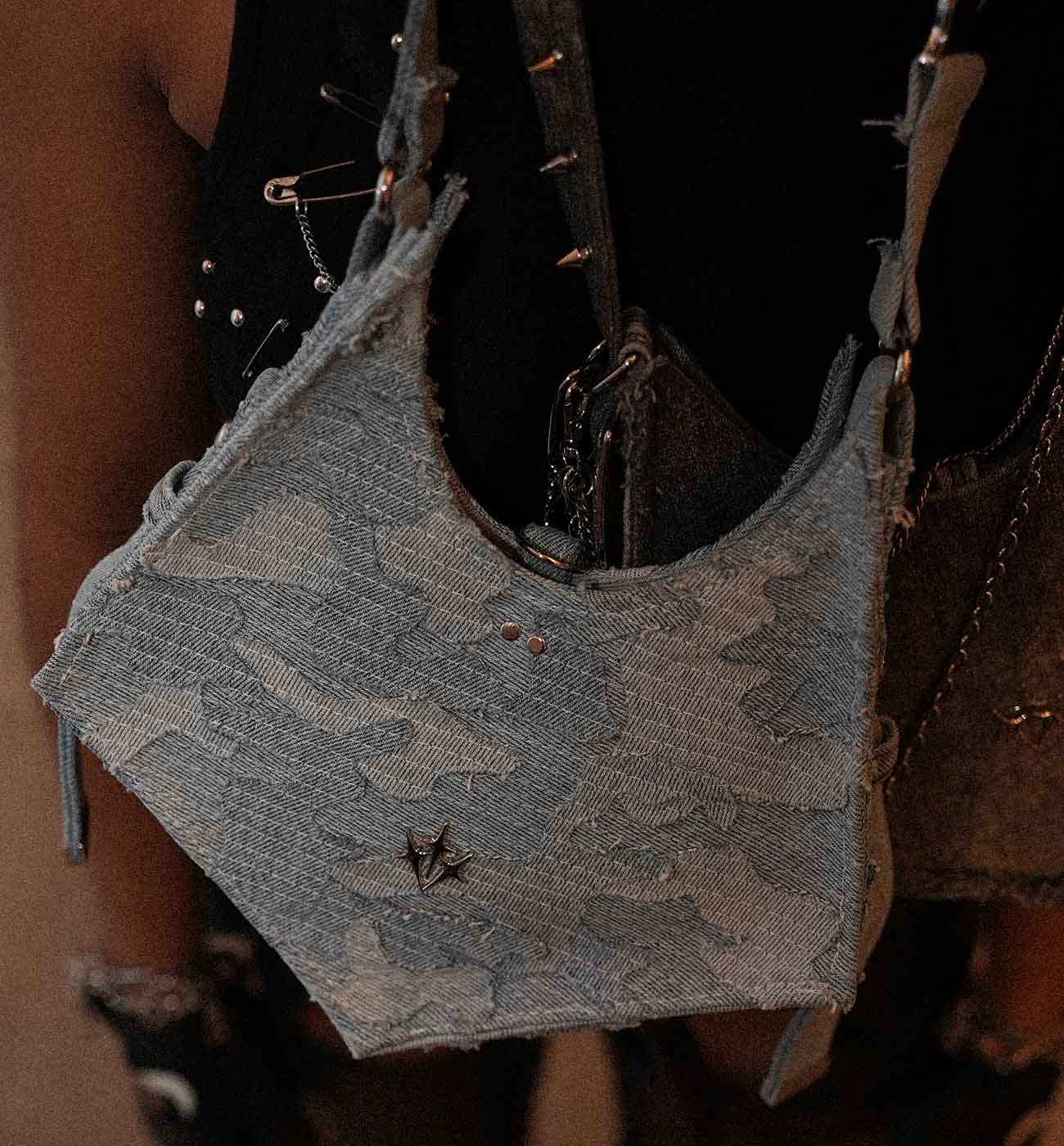 "DENIM CAMO" TORO HANDBAG