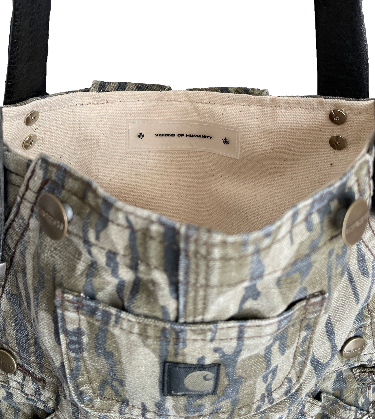 "MOSS" Carhartt Overall Mini Tote