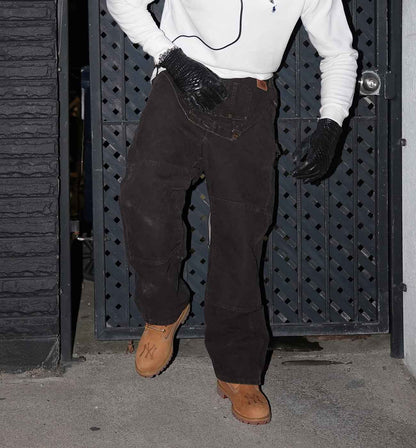 "NOT AT WORK" CARHARTT OVERALL PANTS