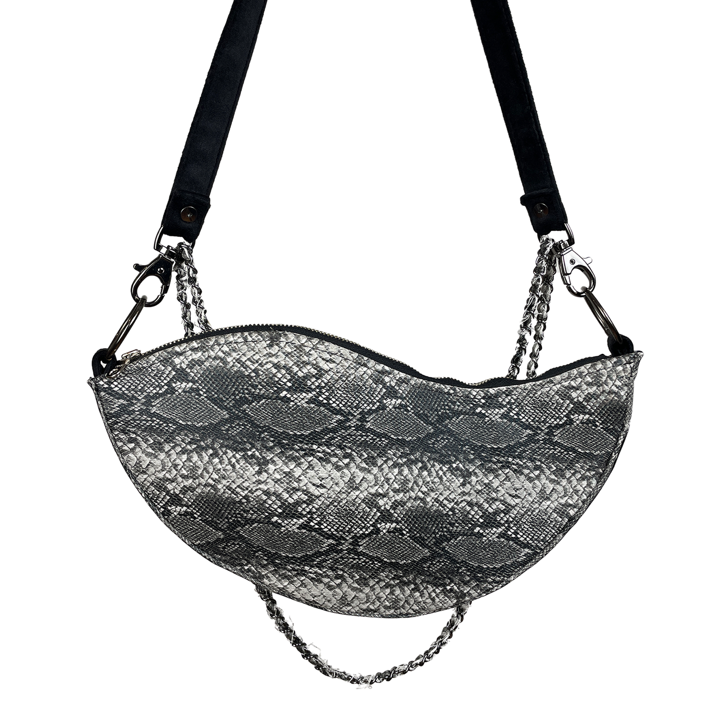 "SNAKESKIN" Luna Handbag
