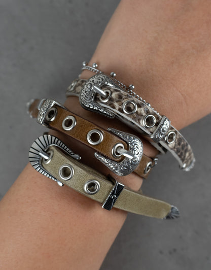 "TAN" Belt Bracelet