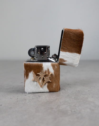 "COWHIDE" Zippo Lighter