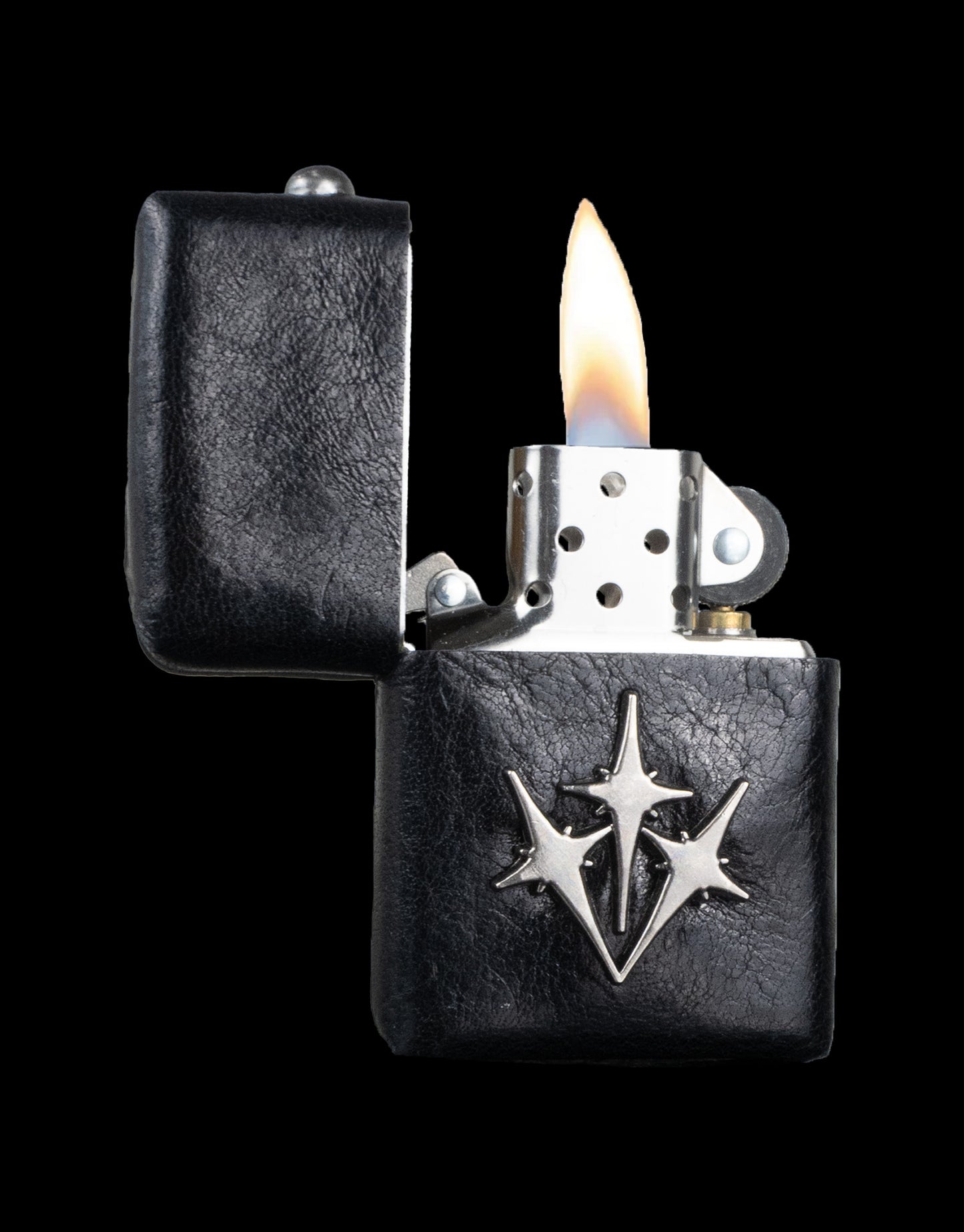 "GLOSSY BLACK" Zippo