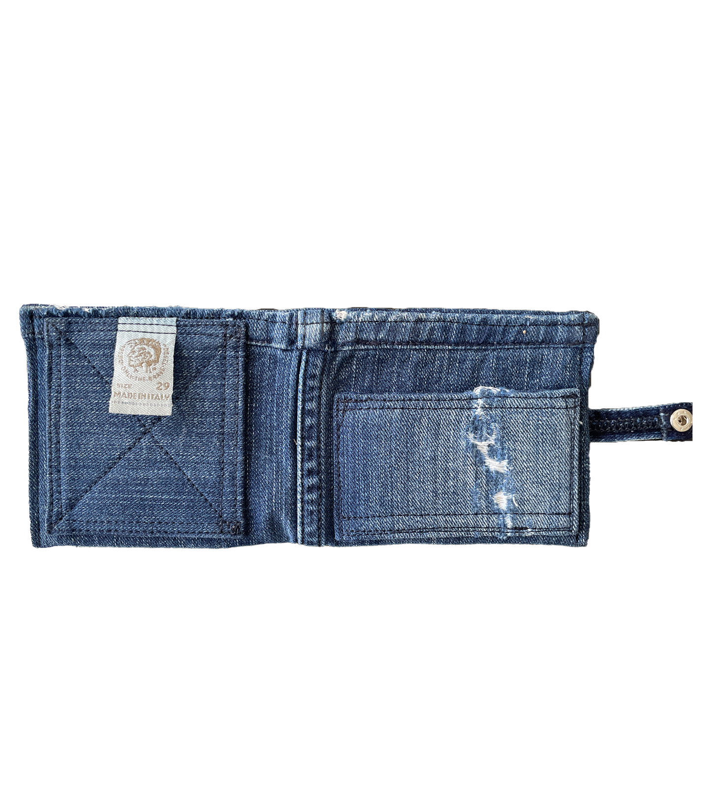 "DIESEL" Denim Bifold Wallet