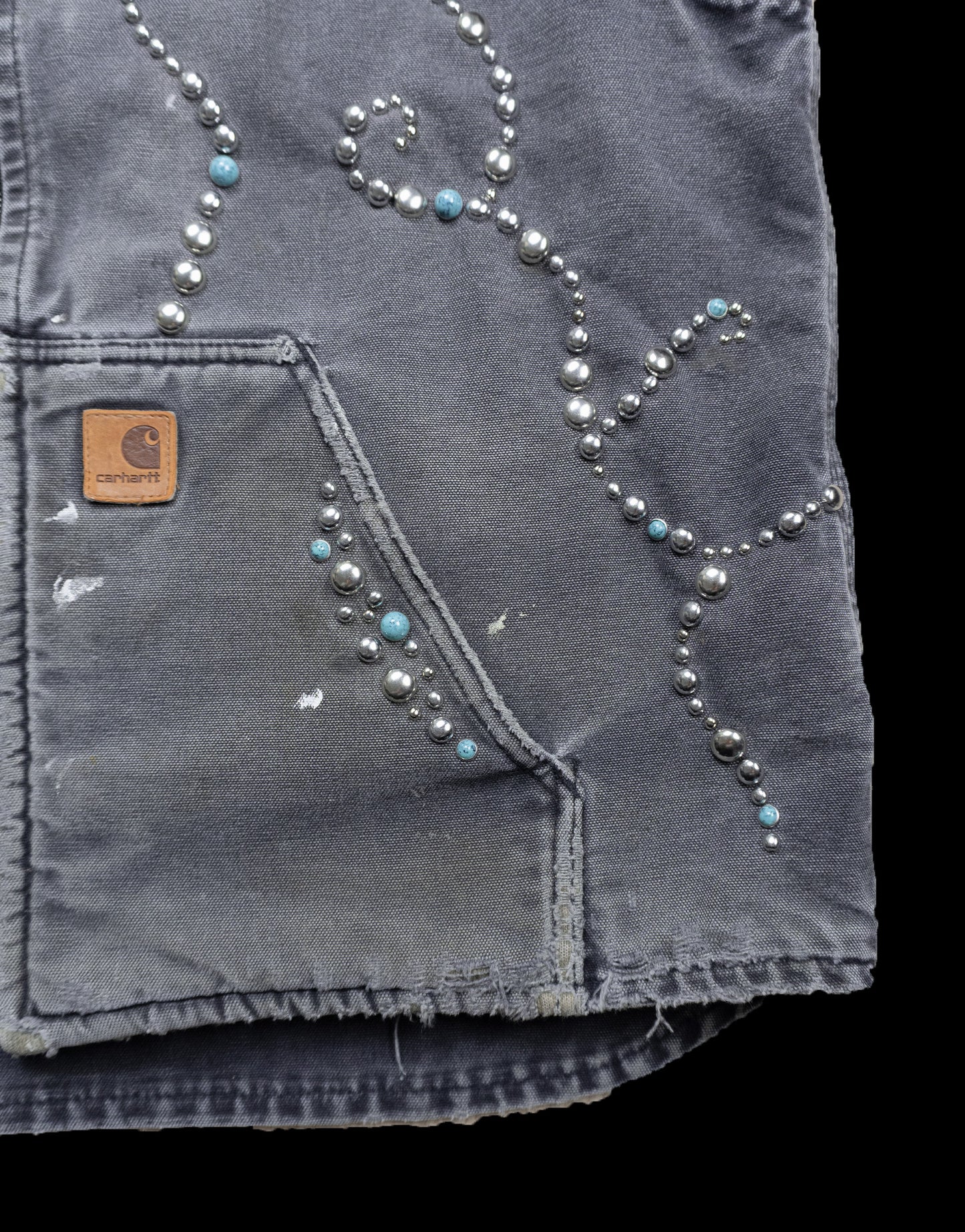 "WAVY" Carhartt Studded Vest