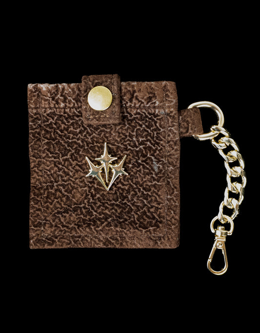 "BROWN VELVET" Mini Pouch